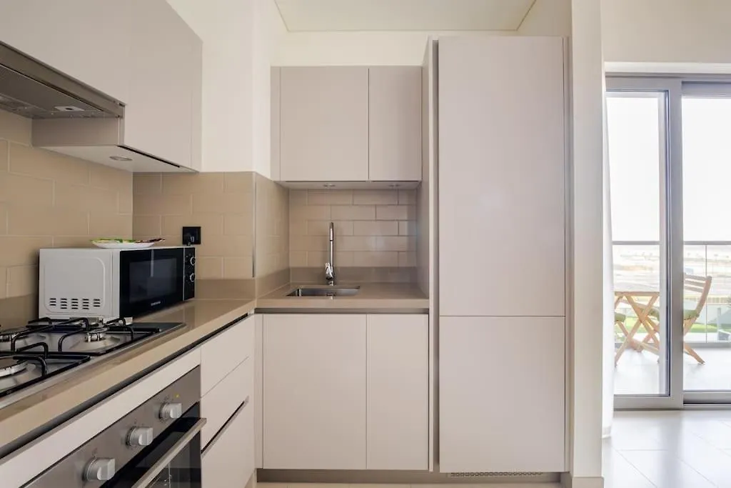 迪拜Modern Sobha Building Partial Burj Khalifa View公寓 阿拉伯联合酋长国
