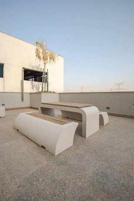 Modern Sobha Building Partial Burj Khalifa View Apartment Dubai